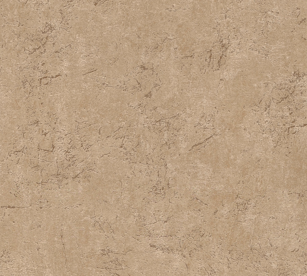 Desert Lodge - Washed Concrete plain wallpaper AS Creation Roll Beige  384841