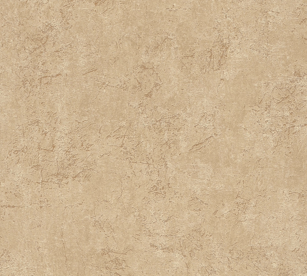 Desert Lodge - Washed Concrete plain wallpaper AS Creation Roll Light Beige  384843