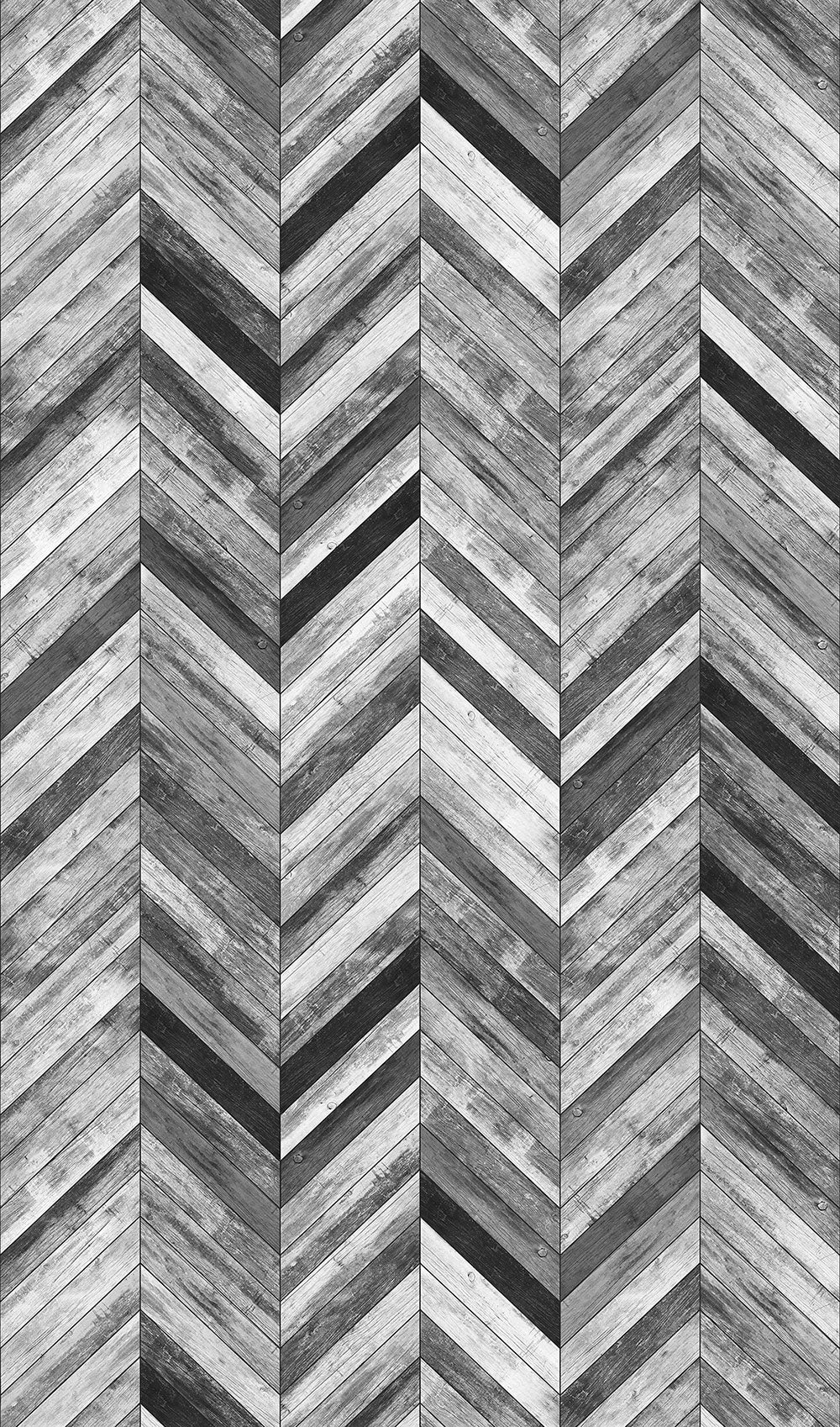 Smart Art Easy - Wooden Herringbone smart walls Marburg Grey   47246