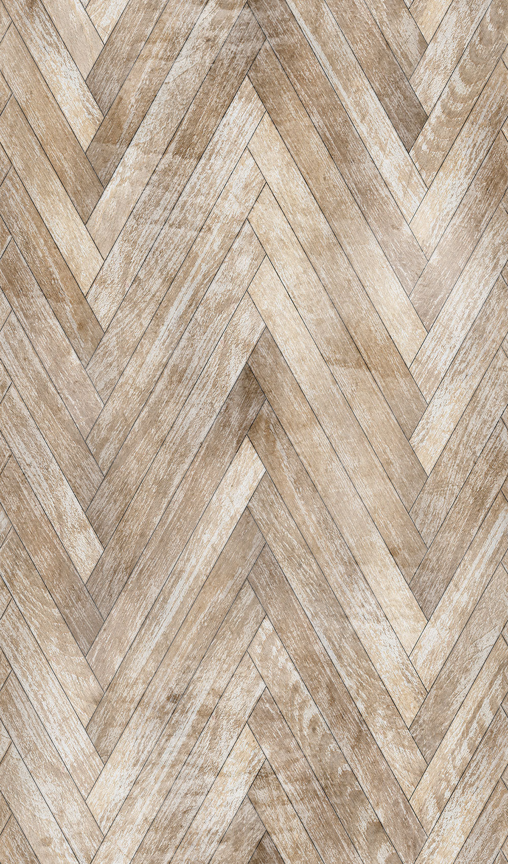 Smart Art Easy - Wooden Zig Zag smart walls Marburg Beige   47247