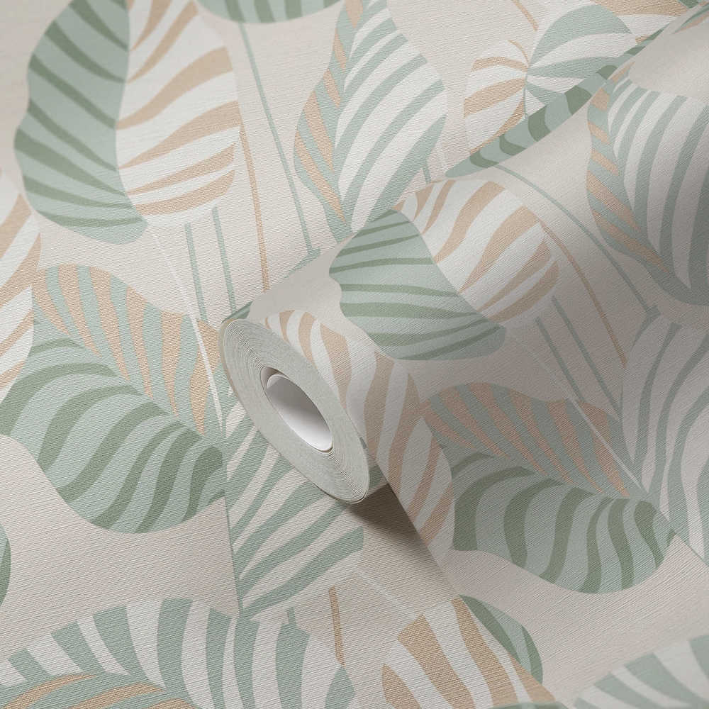 Antigua - Jungle Leaves botanical wallpaper AS Creation    