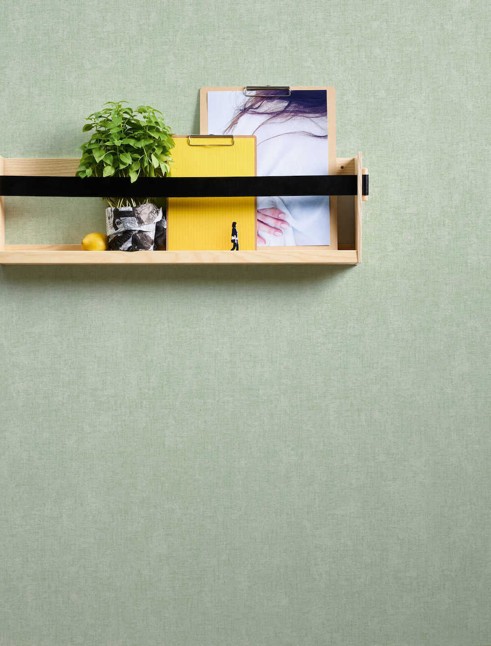 Hygge 2 -  Linen Structure plain wallpaper AS Creation    