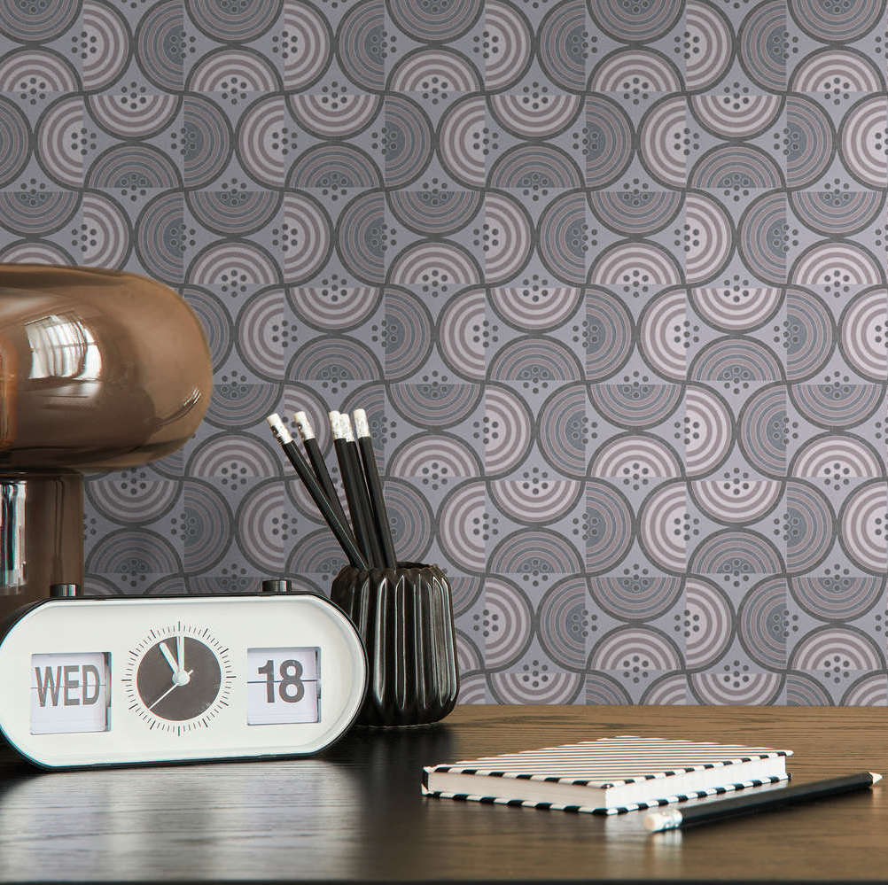 Art of Eden - Semicircles art deco wallpaper AS Creation    
