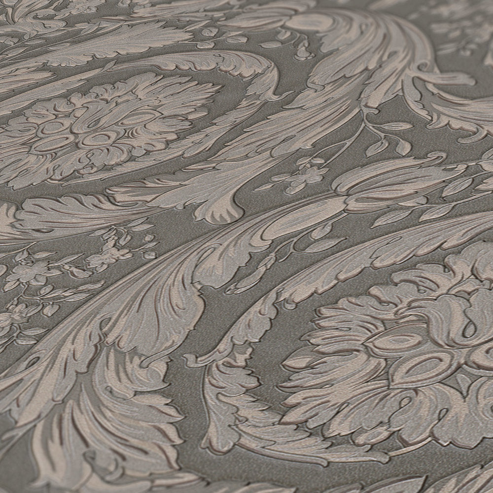 Versace 4-  Classic Floral Swirls designer wallpaper AS Creation    