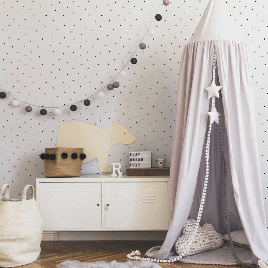 Little Love - Little Dots kids wallpaper AS Creation    
