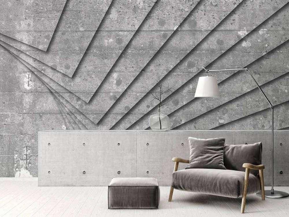 Atelier 47 - Concrete Art digital print AS Creation    