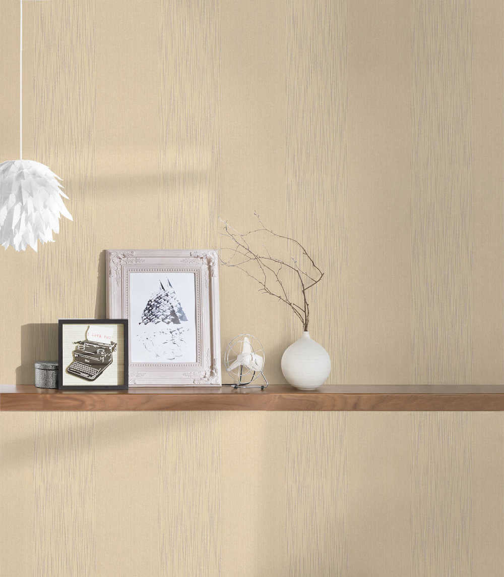 Tessuto - Textured Stripe textile wallpaper AS Creation    