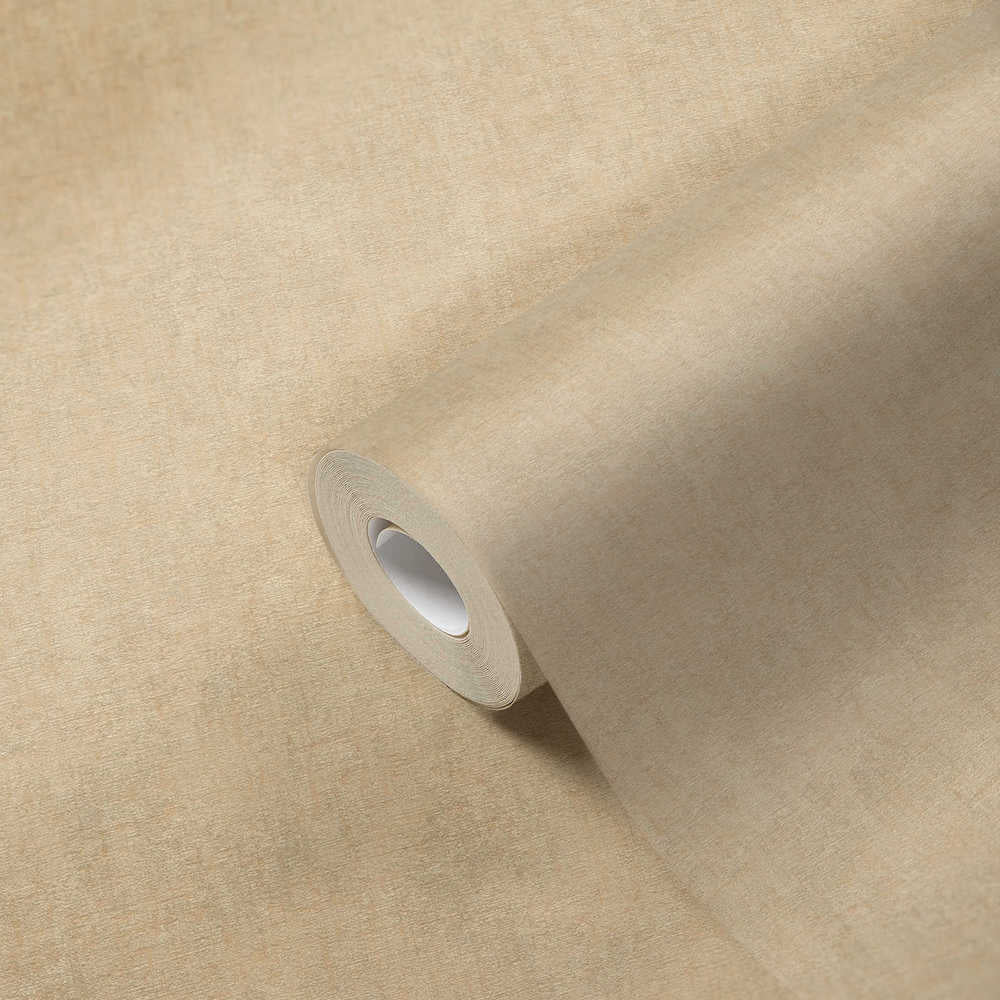 Hygge 2 -  Linen Structure plain wallpaper AS Creation    