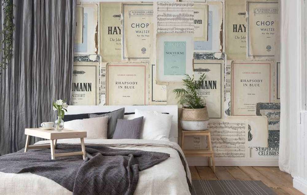 Atelier 47 - Sheets Of Music digital print AS Creation    