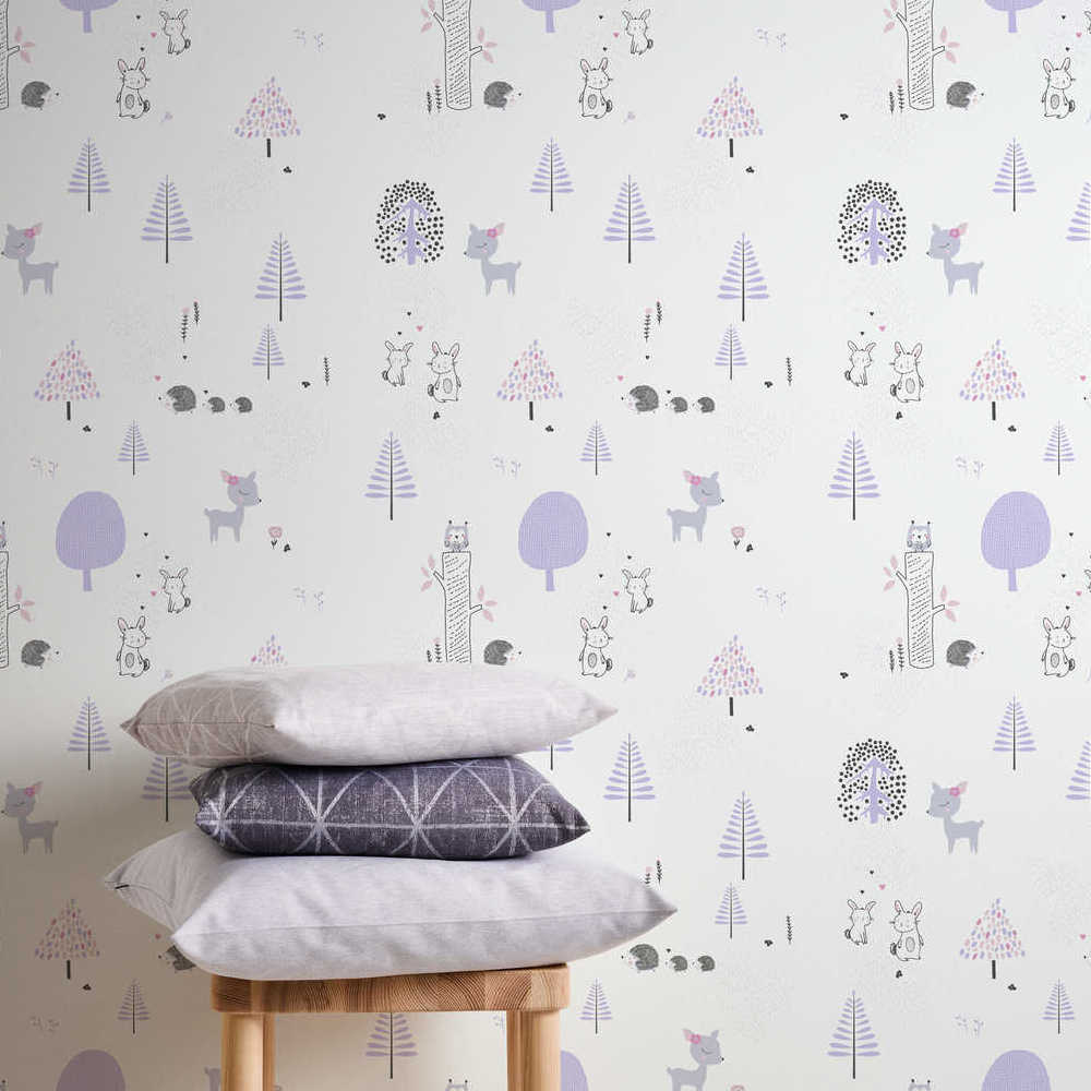 Little Love - Forest Love kids wallpaper AS Creation    