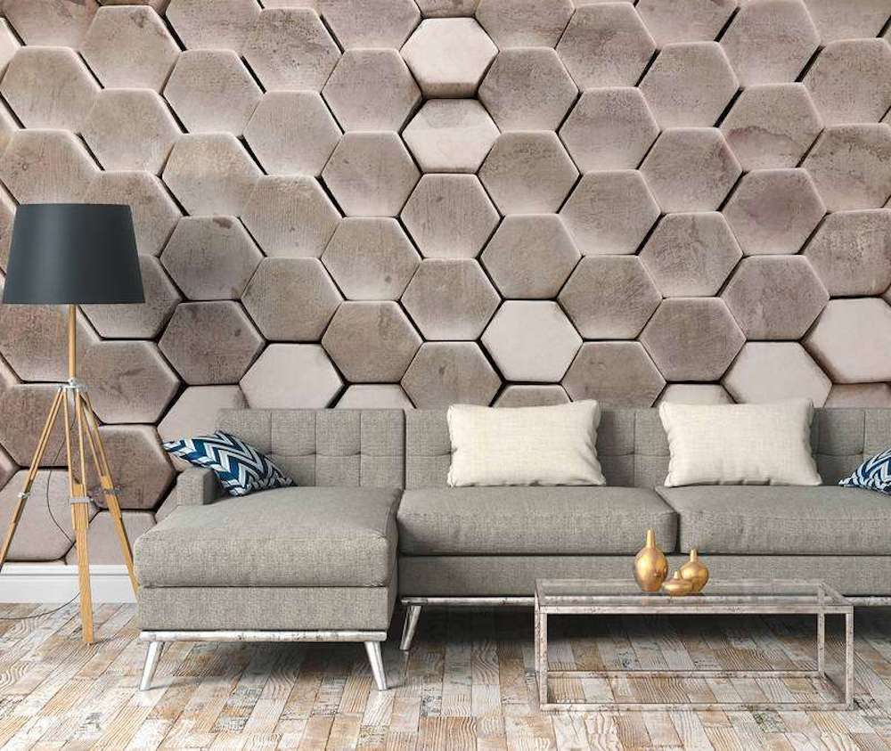 Design Walls - Hexagon Surface digital print AS Creation    