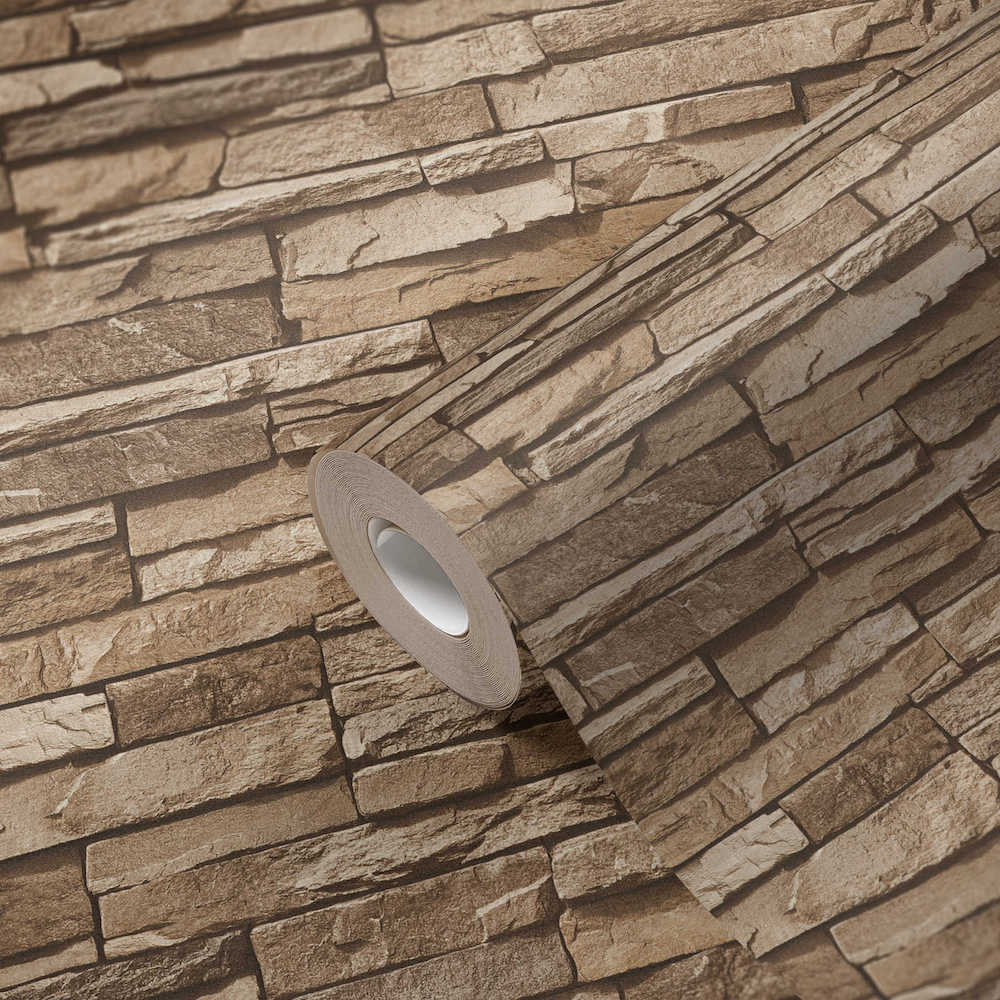 Industrial Elements - Stone Slate industrial wallpaper AS Creation    