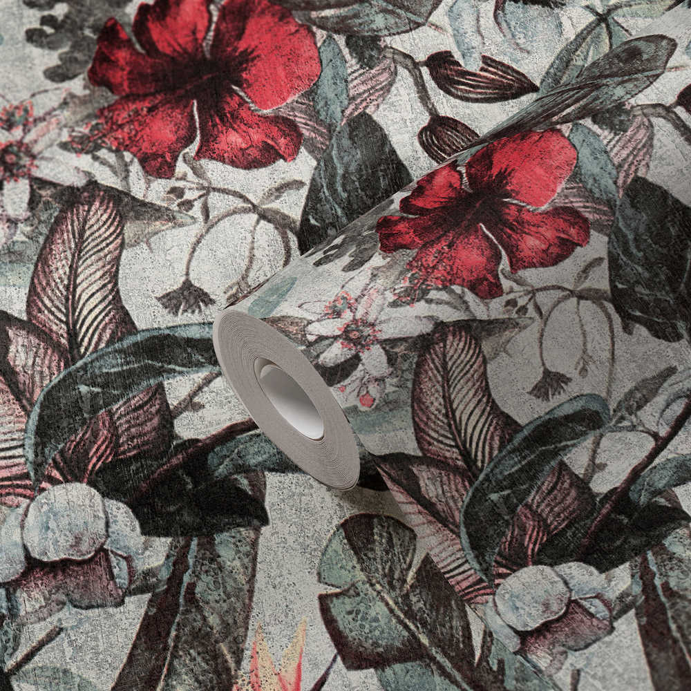 Greenery - Floral Frenzy botanical wallpaper AS Creation    