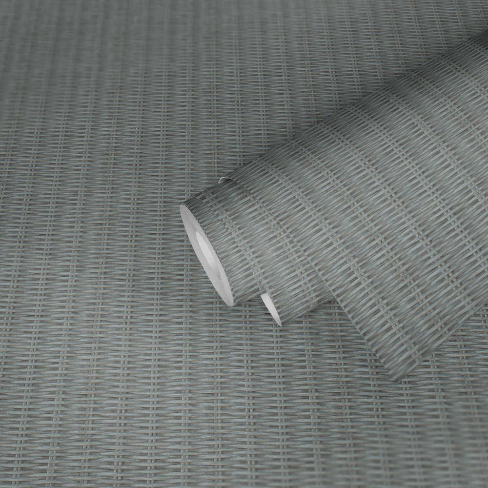 New Walls - Beautiful Basketweave bold wallpaper AS Creation    