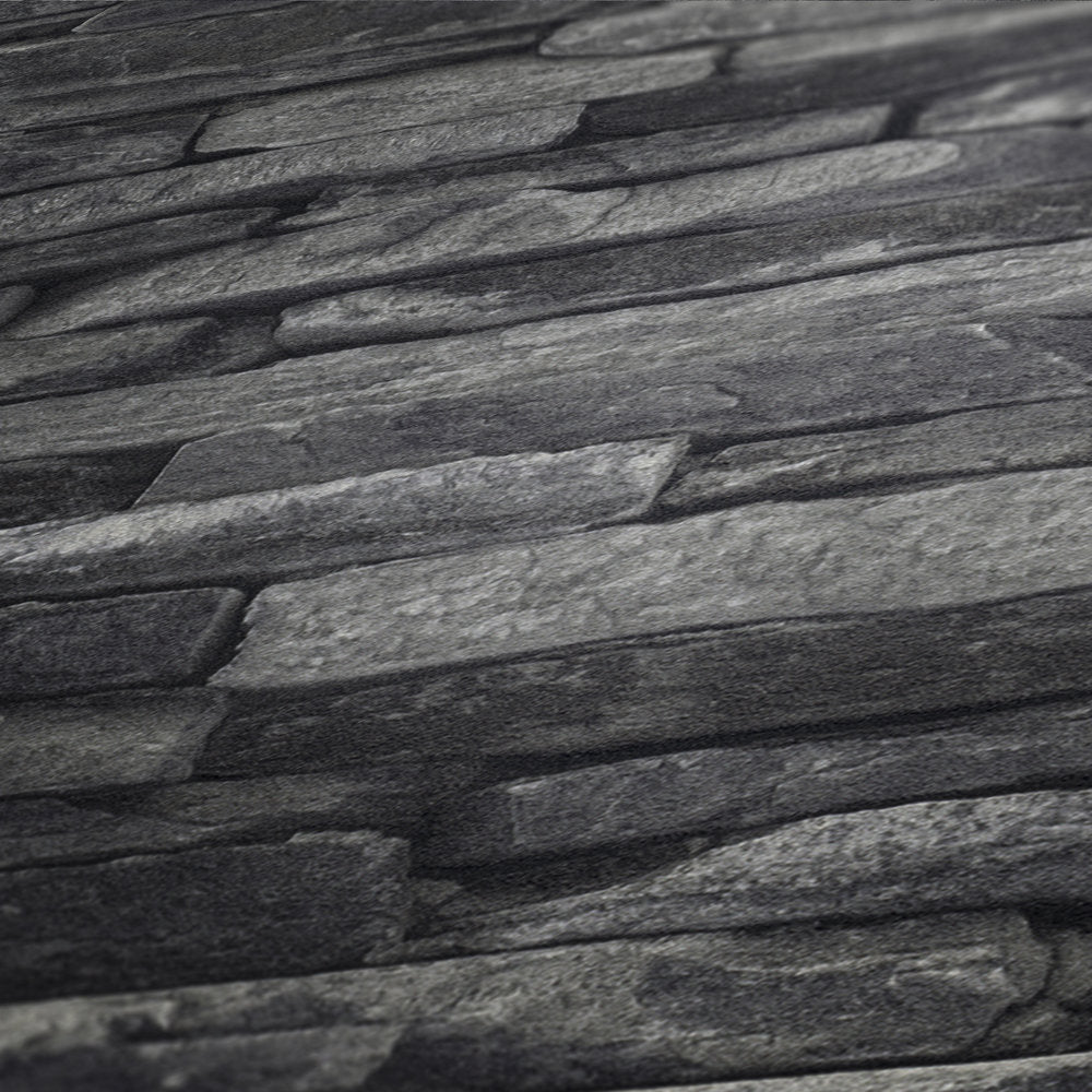 Industrial Elements - Slate Stone industrial wallpaper AS Creation    