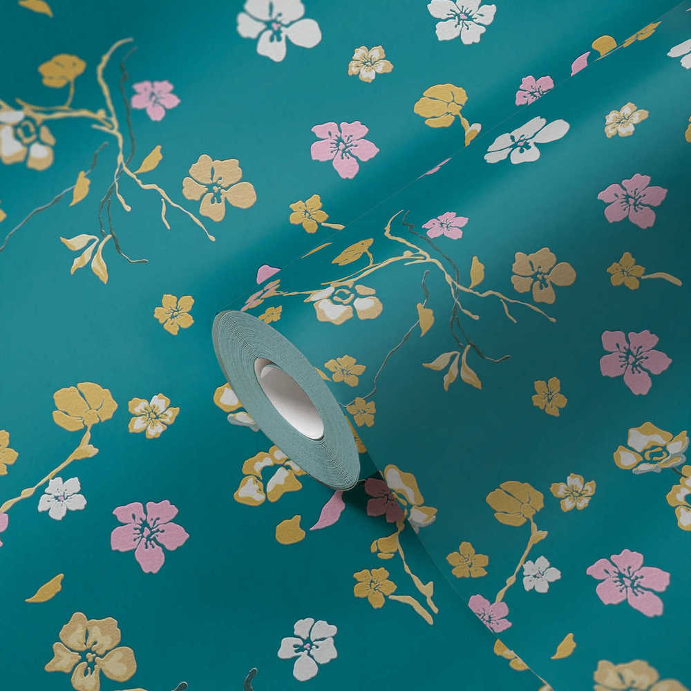 House of Turnowsky - Country Flowers botanical wallpaper AS Creation    