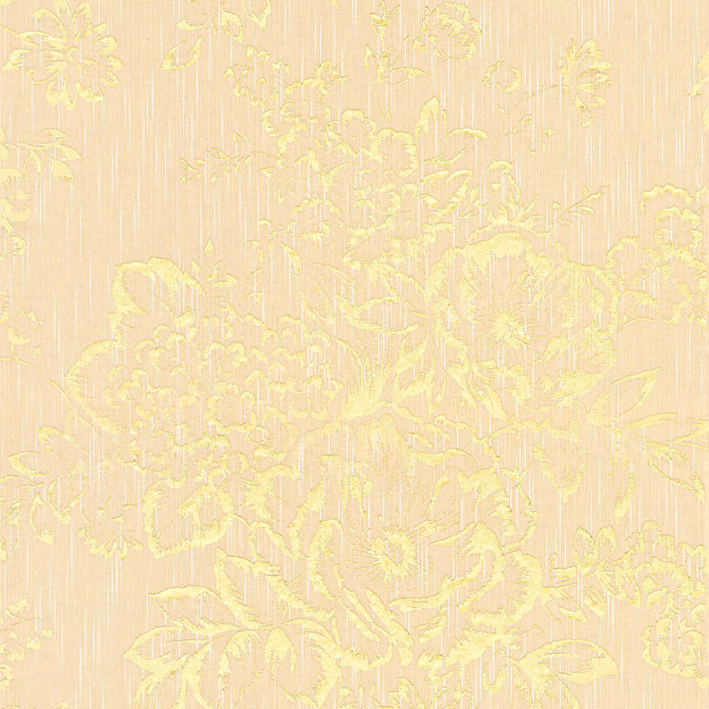 Metallic Silk textile wallpaper AS Creation Roll Gold  306573