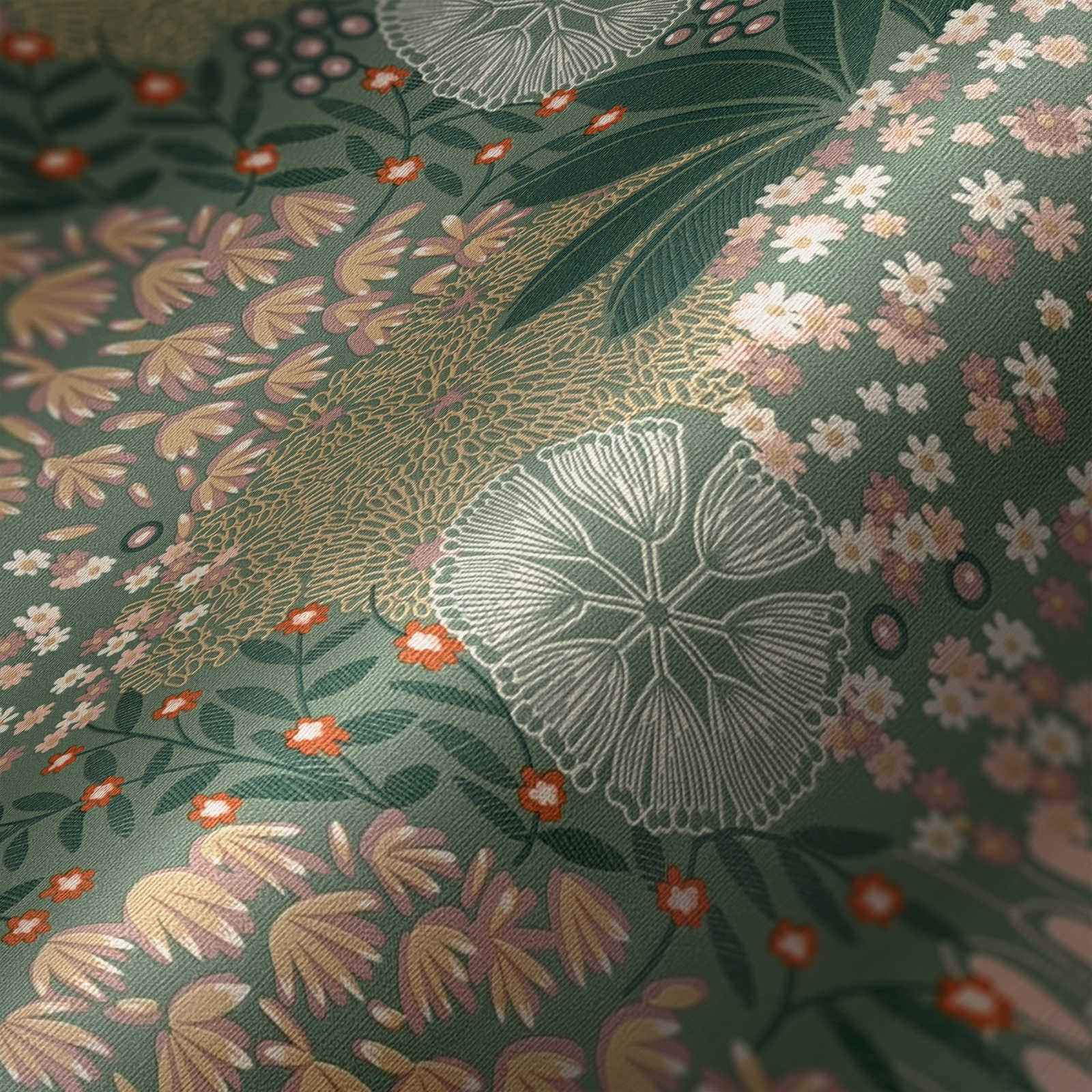 Nara - Vintage Flower botanical wallpaper AS Creation    