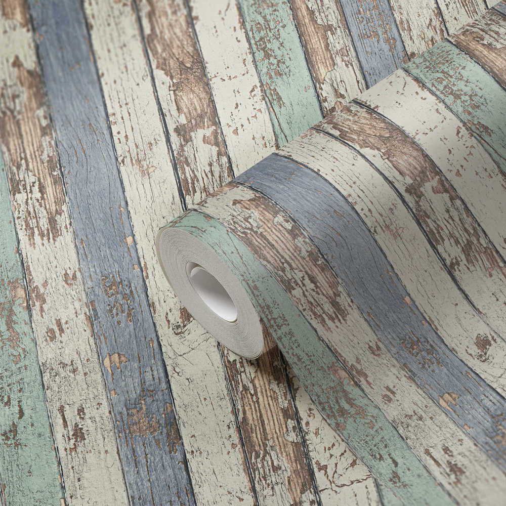 Industrial Elements - Weathered Wood industrial wallpaper AS Creation    