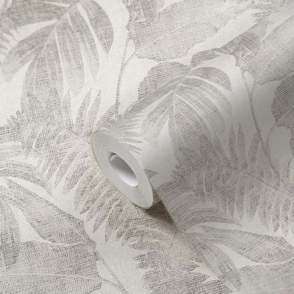 New Walls - Tropical Linen botanical wallpaper AS Creation    