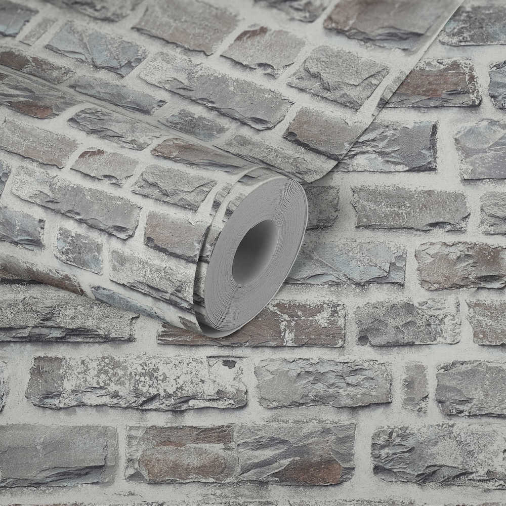 Industrial Elements - Rustic Stone industrial wallpaper AS Creation    
