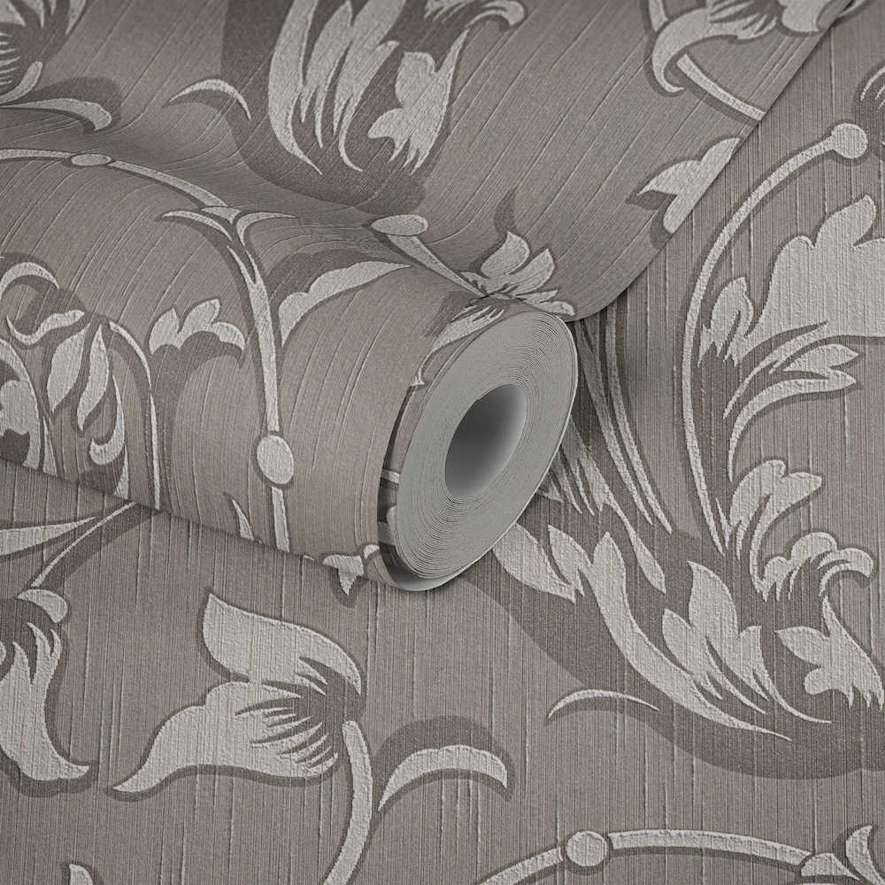 Tessuto - Embossed Filigree textile wallpaper AS Creation    