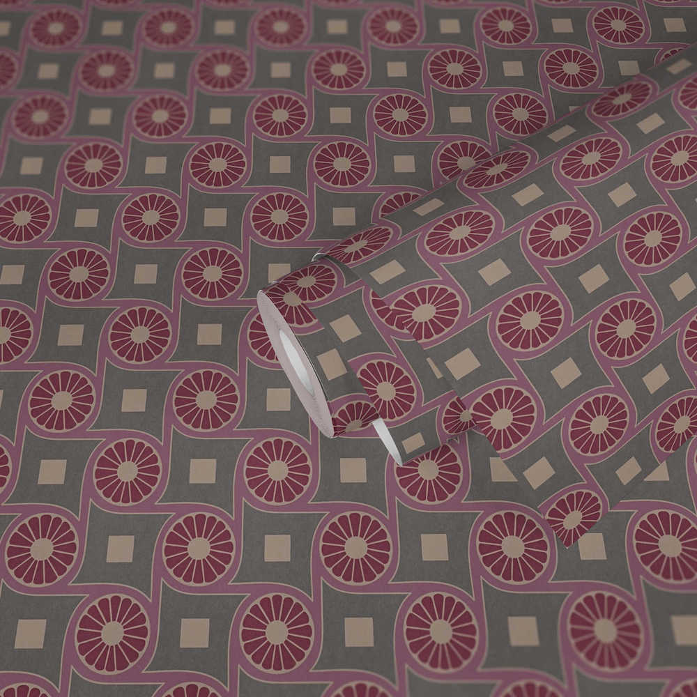 Art of Eden - Retro Circles art deco wallpaper AS Creation    