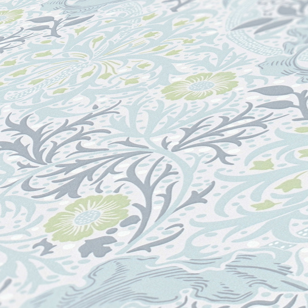 Art of Eden - Tendril Blossoms botanical wallpaper AS Creation    