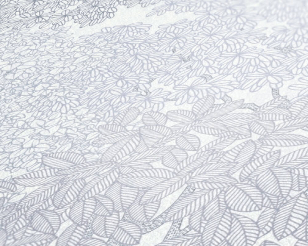 Floral Impression - Whispering Leaves botanical wallpaper AS Creation    