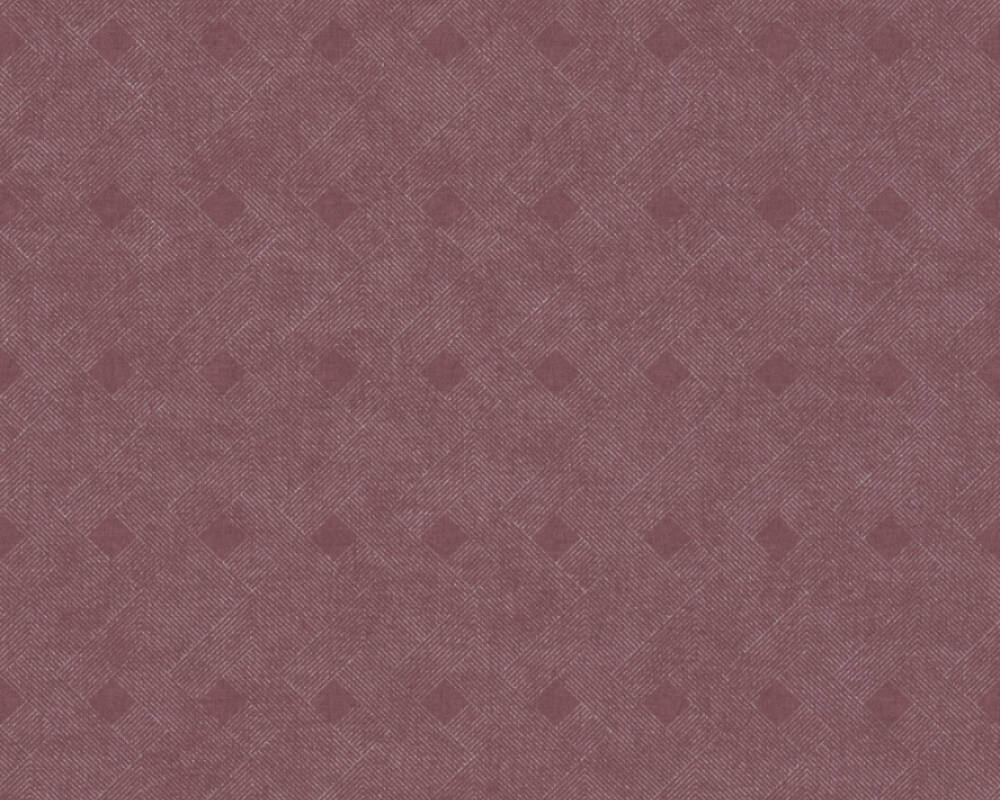 Cuba - Perfect Geo geometric wallpaper AS Creation Roll Purple  380293