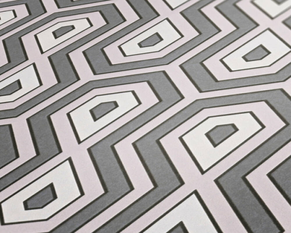 Jungle Chic - Tropical Geometrics geometric wallpaper AS Creation    