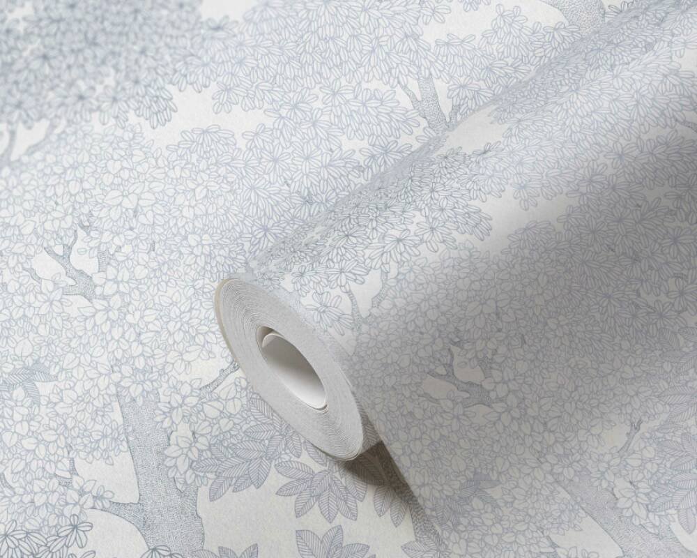 Floral Impression - Whispering Leaves botanical wallpaper AS Creation    
