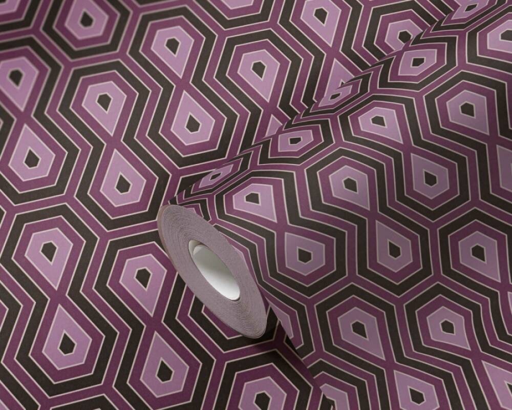 Jungle Chic - Tropical Geometrics geometric wallpaper AS Creation    