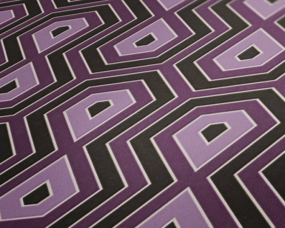 Jungle Chic - Tropical Geometrics geometric wallpaper AS Creation    