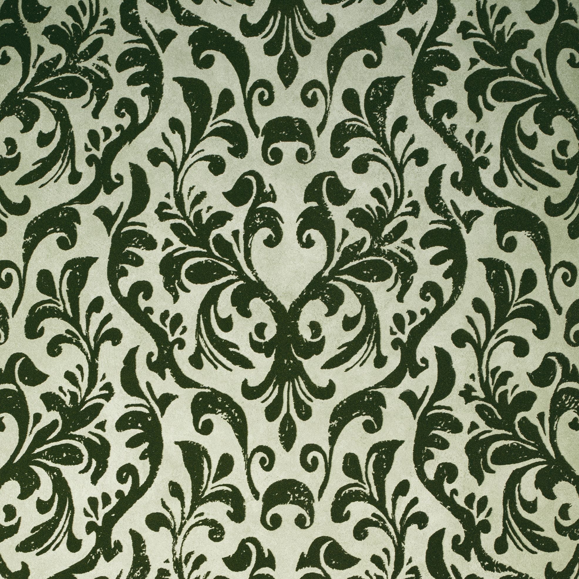 Urban Classics - Mayfair damask wallpaper Hohenberger Roll Green  81254