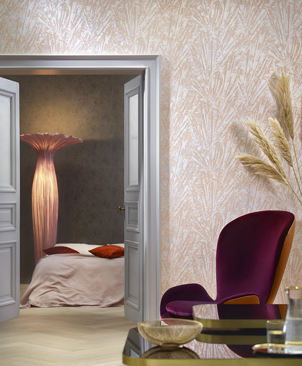 Papis Loveday - Luxe Geo Palm Fronds botanical wallpaper Marburg    