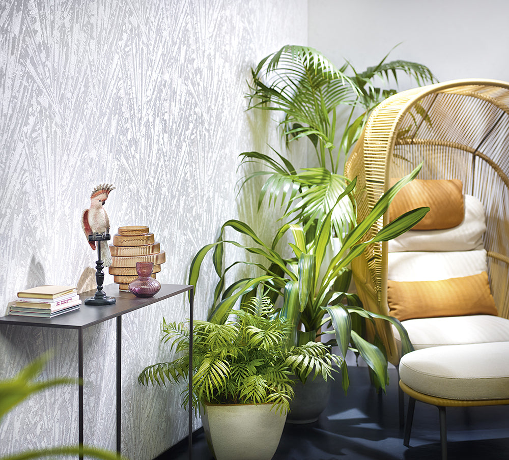Papis Loveday - Luxe Geo Palm Fronds botanical wallpaper Marburg    