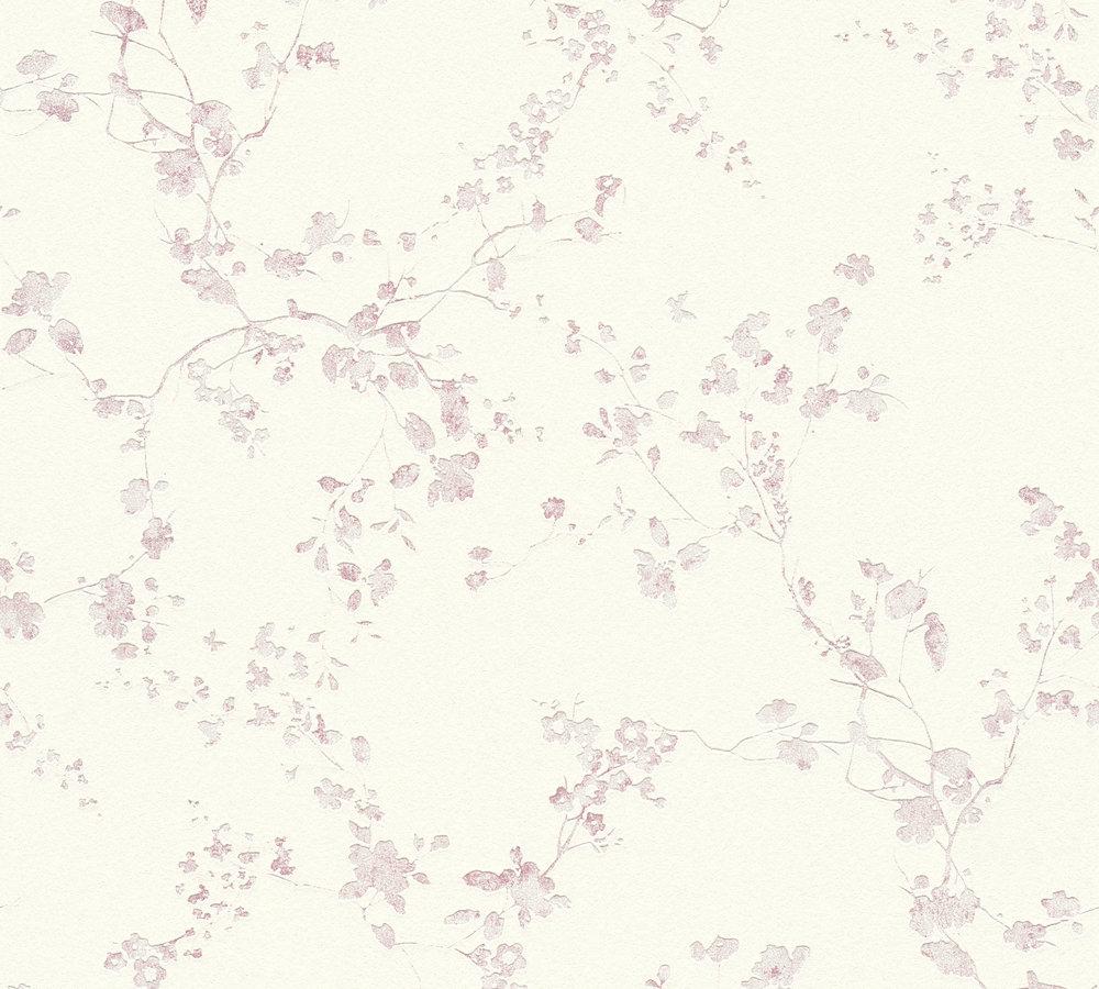 Metropolitan Stories - Country Flowers botanical wallpaper AS Creation Roll Pink  368961