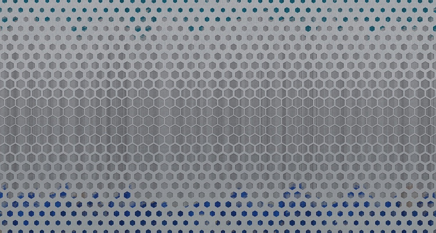 Violet - Milton Dew digital print Muance Blue Matt Non-woven (Paper Finish) 11077m-S