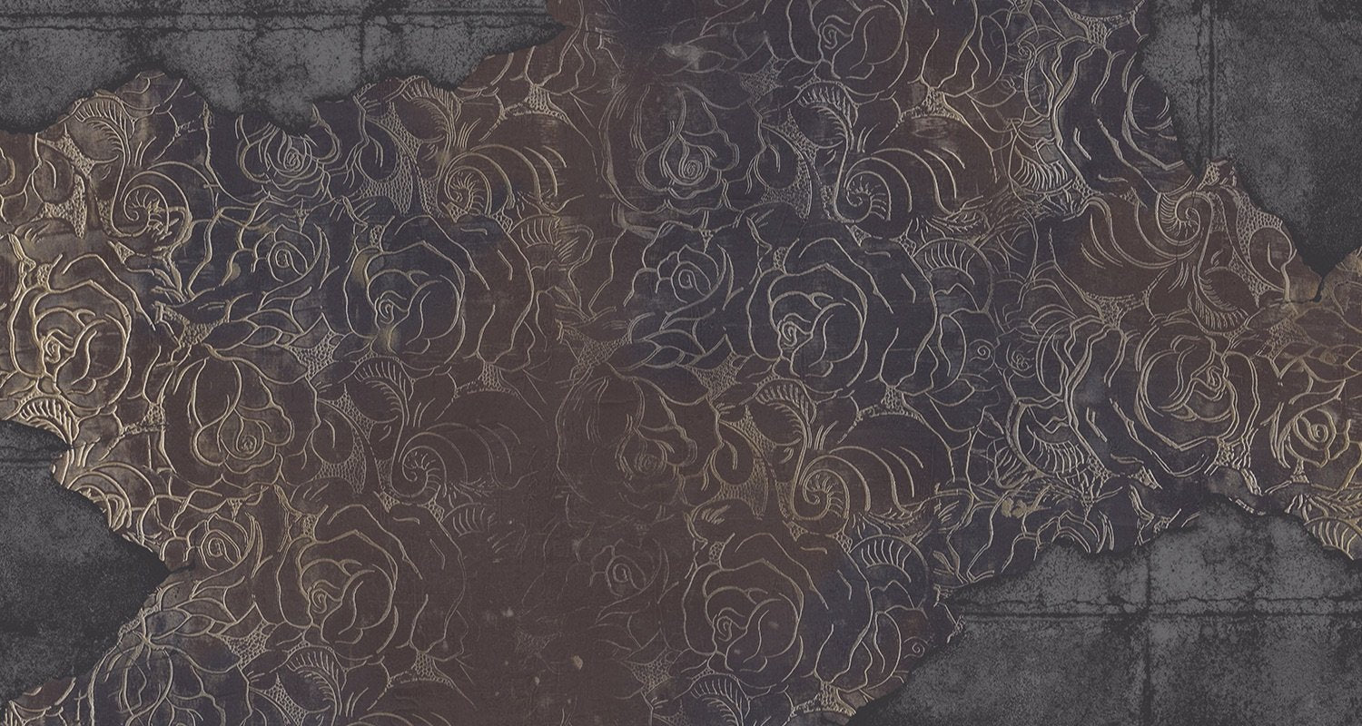 Violet - Broken Elegance digital print Muance Charcoal   11100