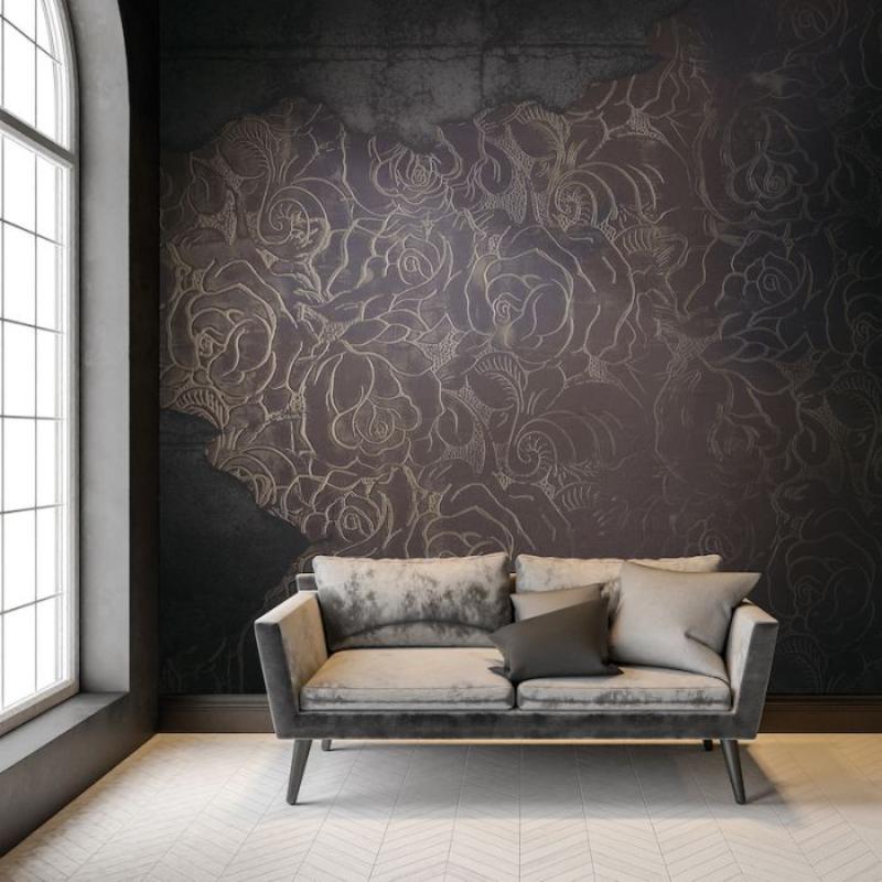 Violet - Broken Elegance digital print Muance    