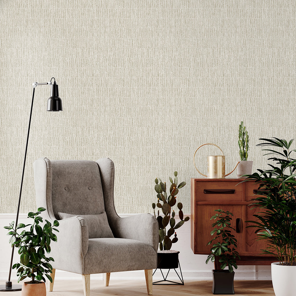 Feel - Textured Bamboo Line bold wallpaper Hohenberger    