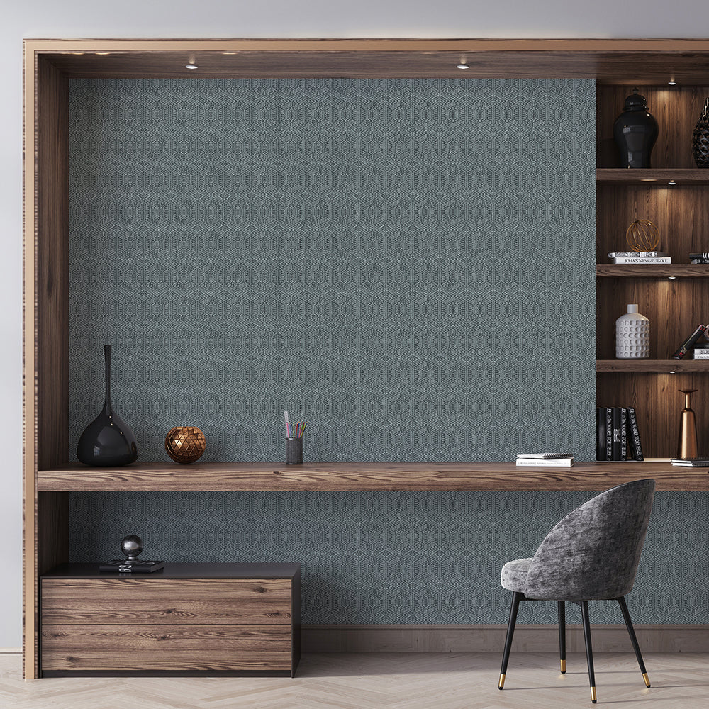 Feel - Greek Tile geometric wallpaper Hohenberger    
